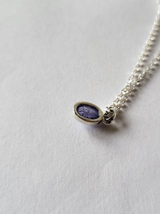 Colgante Tanzanita Natural Plata 925
