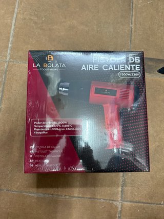 Pistola de calor La Bolata 1500W