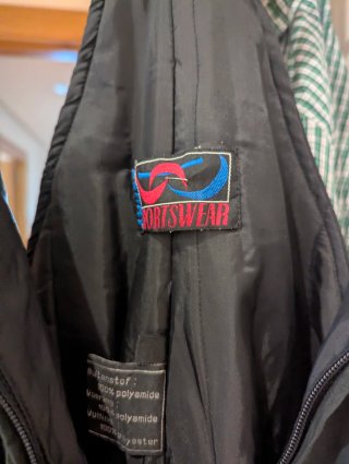 Pantalón de nieve negro talla 40