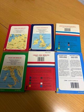 Guias Berlitz y diccionarios viaje