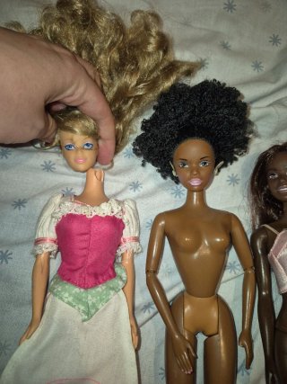 Lote 4 Muñecas Barbie