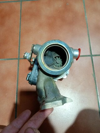 Turbo parada de Nissan
