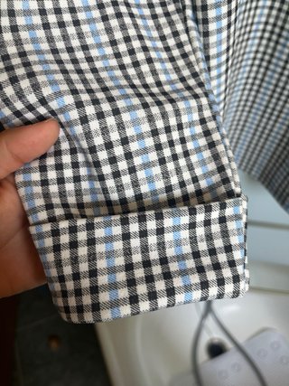 Traje de cuadros mujer