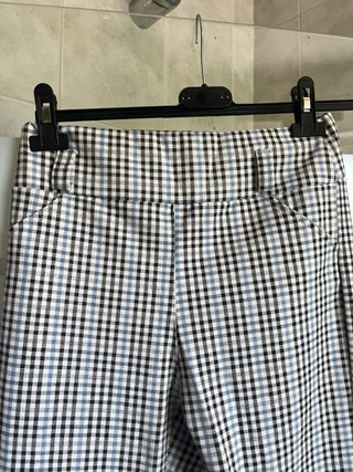 Traje de cuadros mujer