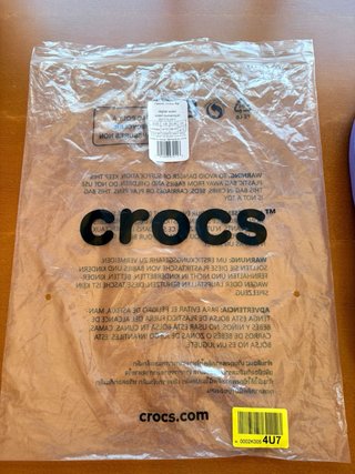 Chanclas Crocs Moradas Talla 46-47 Nuevas