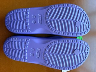 Chanclas Crocs Moradas Talla 46-47 Nuevas