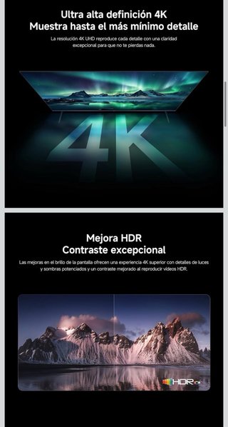 XIAOMI TV F Pro 75, 75 Pulgadas (190 cm), 4K UHD Q