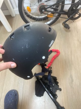 Bicicleta Plegable Negra