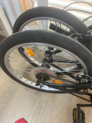 Bicicleta Plegable Negra