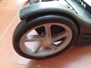 Carrito escolar con ruedas