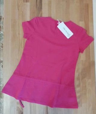 Completo bambina rosa con stampa love