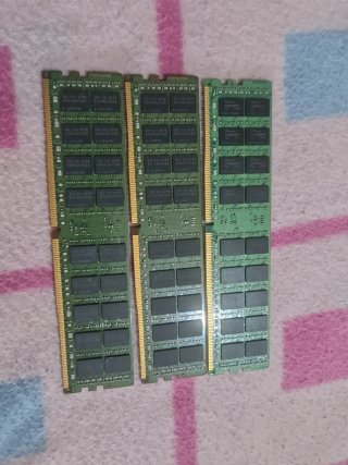 3x 16GB DDR4 2133MHz SK Hynix ECC samsung server