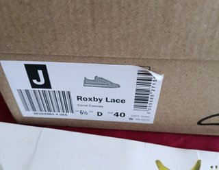 Tenis Roxby Lace Coral Clarks Talla 40