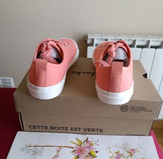 Tenis Roxby Lace Coral Clarks Talla 40