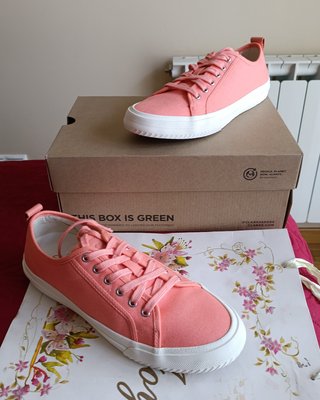 Tenis Roxby Lace Coral Clarks Talla 40