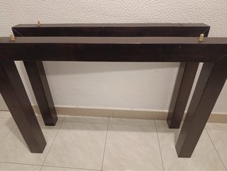 Mesa comedor madera maciza extensible