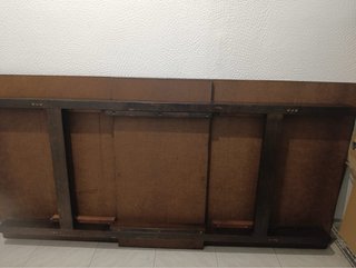 Mesa comedor madera maciza extensible