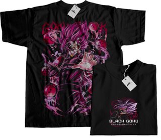 Maglietta Black Goku Vintage