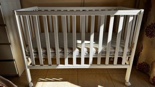 Cuna IKEA con colchón Ecus Kid