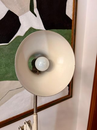 Lampada vintage a pantografo SIS Type 107 anni 50