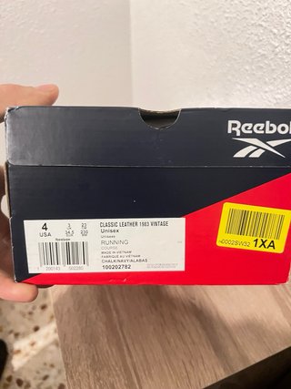 Reebok Classic Beige/Azul Talla 35.5