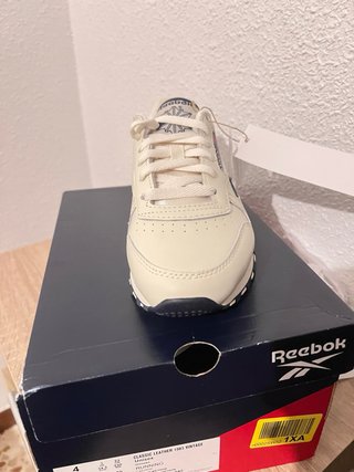 Reebok Classic Beige/Azul Talla 35.5