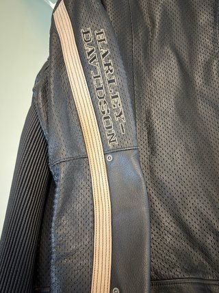 Giacca Harley Davidson Pelle Traforata