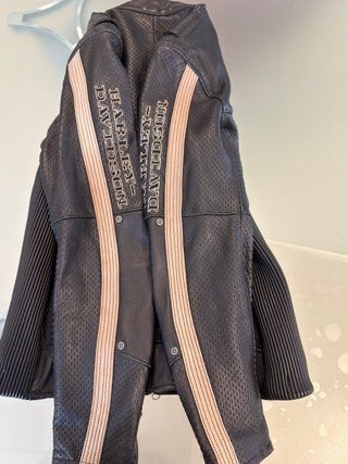 Giacca Harley Davidson Pelle Traforata