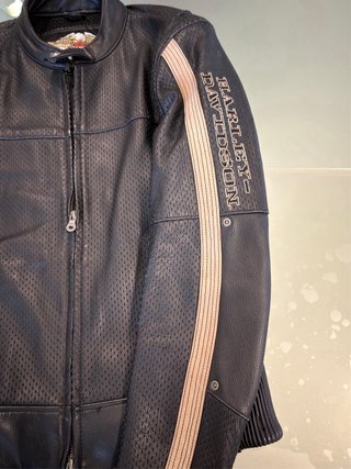 Giacca Harley Davidson Pelle Traforata