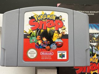 Nintendo 64 Pokémon Snap Caixa
