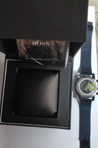 Reloj Hugo Boss Negro y Azul
