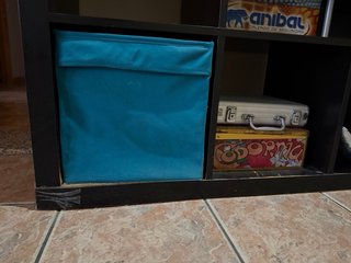 Mueble Modular Negro Estantería