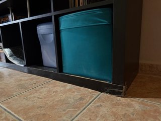 Mueble Modular Negro Estantería