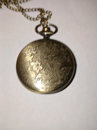 Orologio da tasca con farfalla