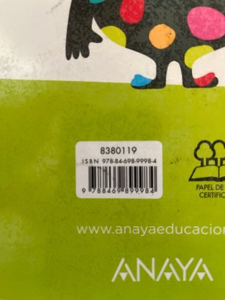 1 libro de MATEMÁTICAS (método ABN), 3 de primaria