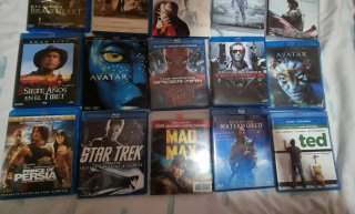 Lote Películas Blu-ray.
