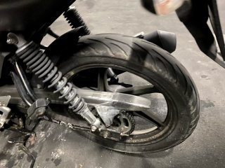 Honda CBF 125 Naked Negra
