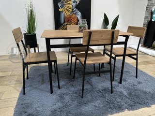 MESA CON 4 SILLAS