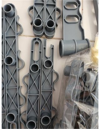InnovaGoods® Tendedero Vertical Plegable - 3 Niveles con 24 Barras - 36 Ganchos Adicionales - Hasta 40 kg - con Ruedas Giratorias 36