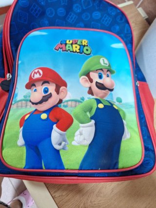 Mochila Grande Super Mario Bros