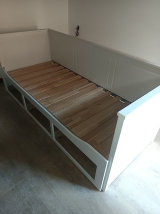 Cama nido blanca madera IKEA Hennes