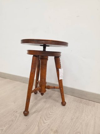 Taburete de Piano Madera