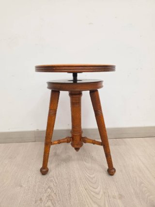 Taburete de Piano Madera