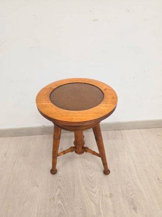 Taburete de Piano Madera