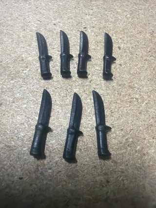 Playmobil Cuchillos x6