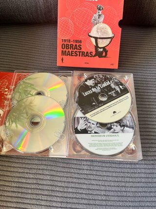 Charles Chaplin Obras Maestras DVD 1918-1956