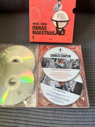 Charles Chaplin Obras Maestras DVD 1918-1956