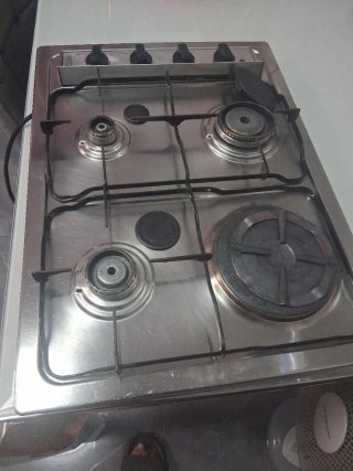 Placa de cocina 3 fuegos + 1 eléctrico TEKA DE GAS