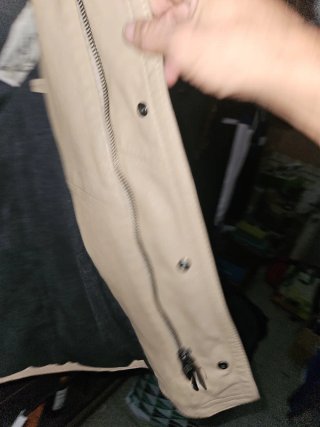Chaqueta Cuero Palzileri Sport Beige