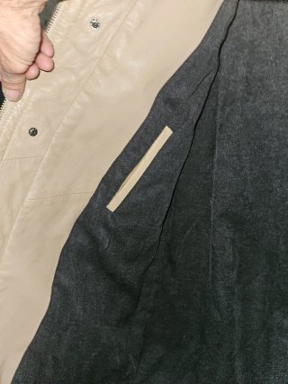 Chaqueta Cuero Palzileri Sport Beige